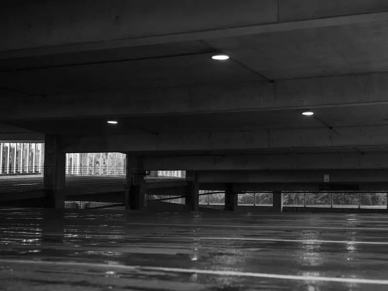 Apartment car space before EV charger installation in Chatswood
