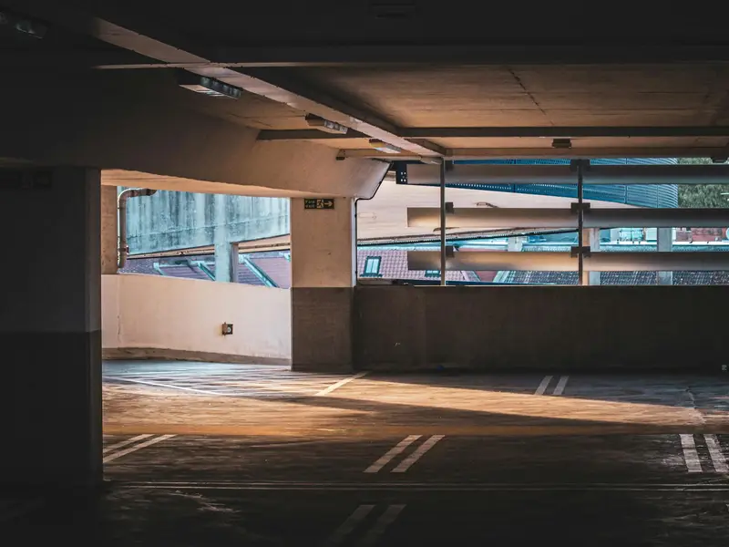 Basement car space before EV charger installation in Mosman